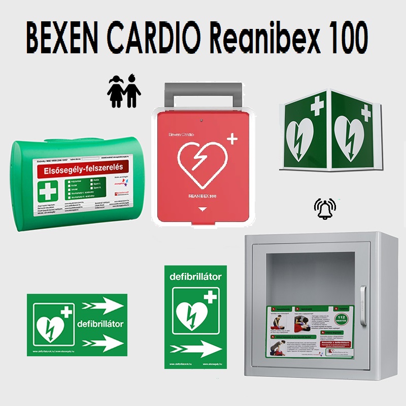 BEXEN Reanibex 100 automata defibrillátor 